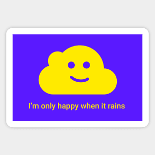 Happy cloud Sticker